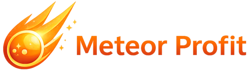 Meteor Profit Official Logo - AI Driven Crypto Trading Platform