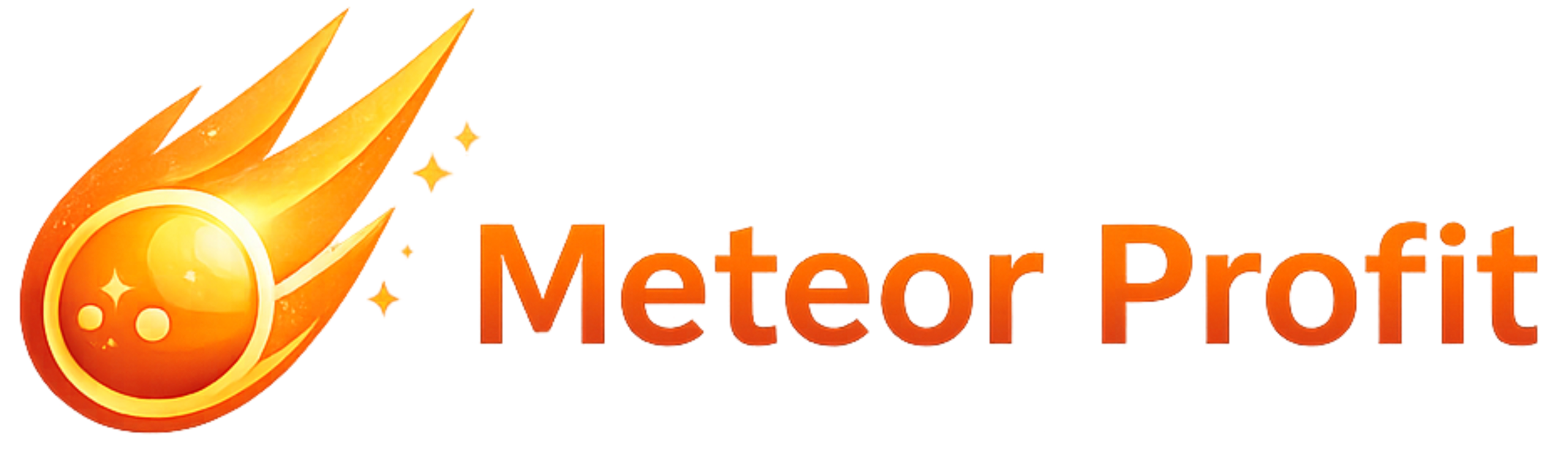 Meteor Profit Official Logo - AI Driven Crypto Trading Platform
